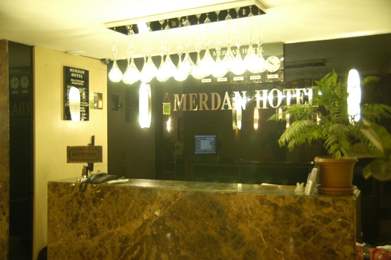 Merdan Hotel Istanbul Bagian luar foto