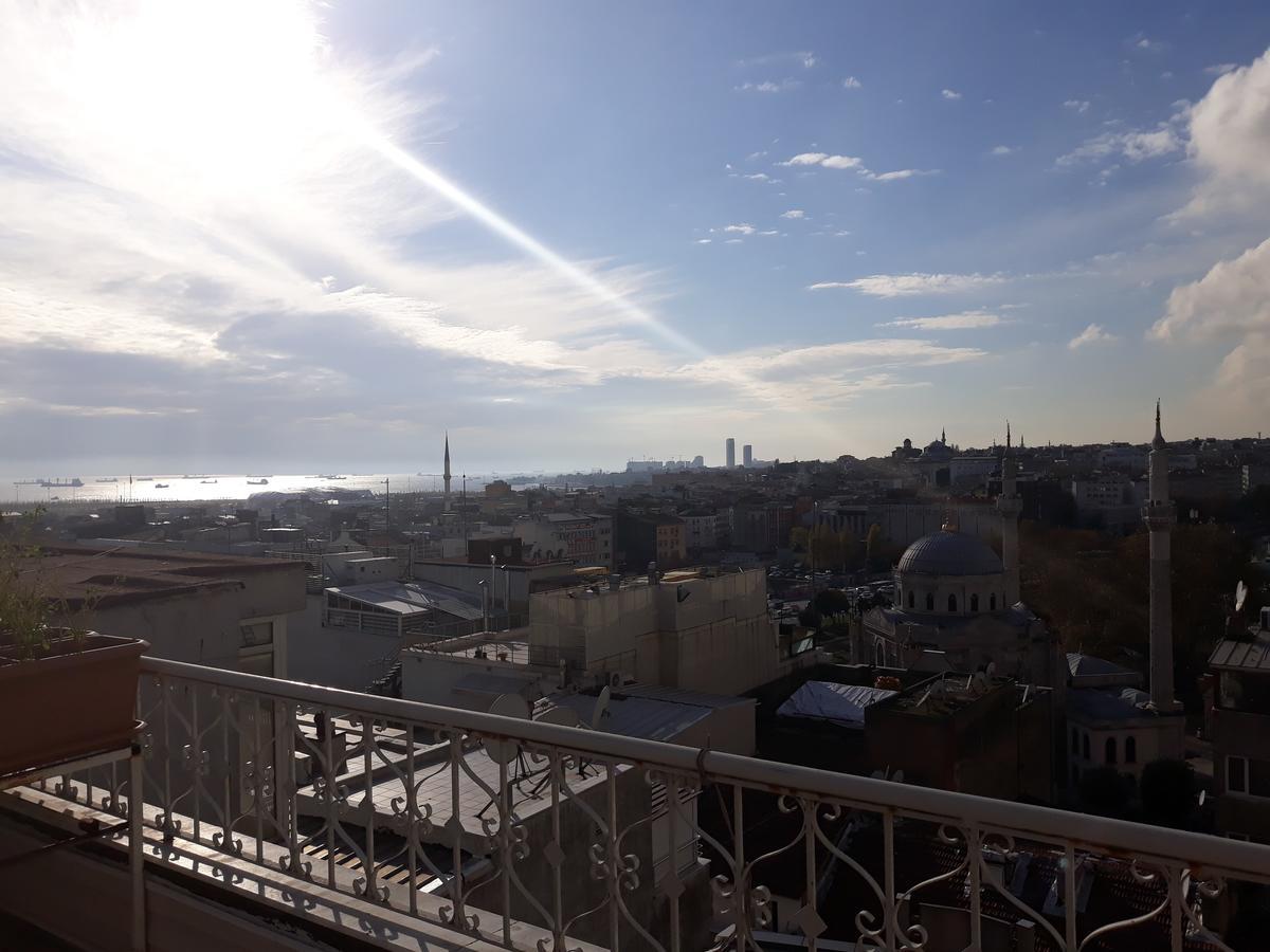 Merdan Hotel Istanbul Bagian luar foto